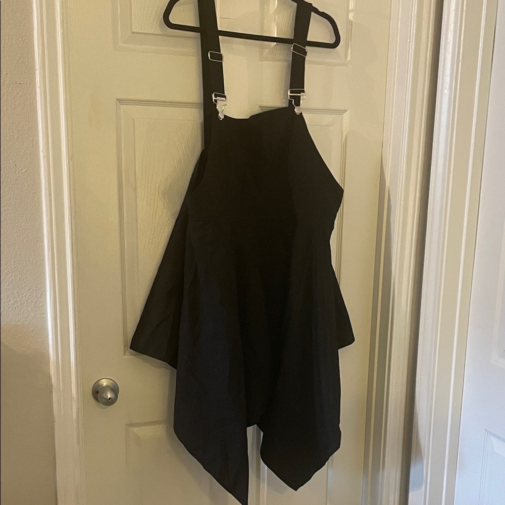 Black Overall Dress